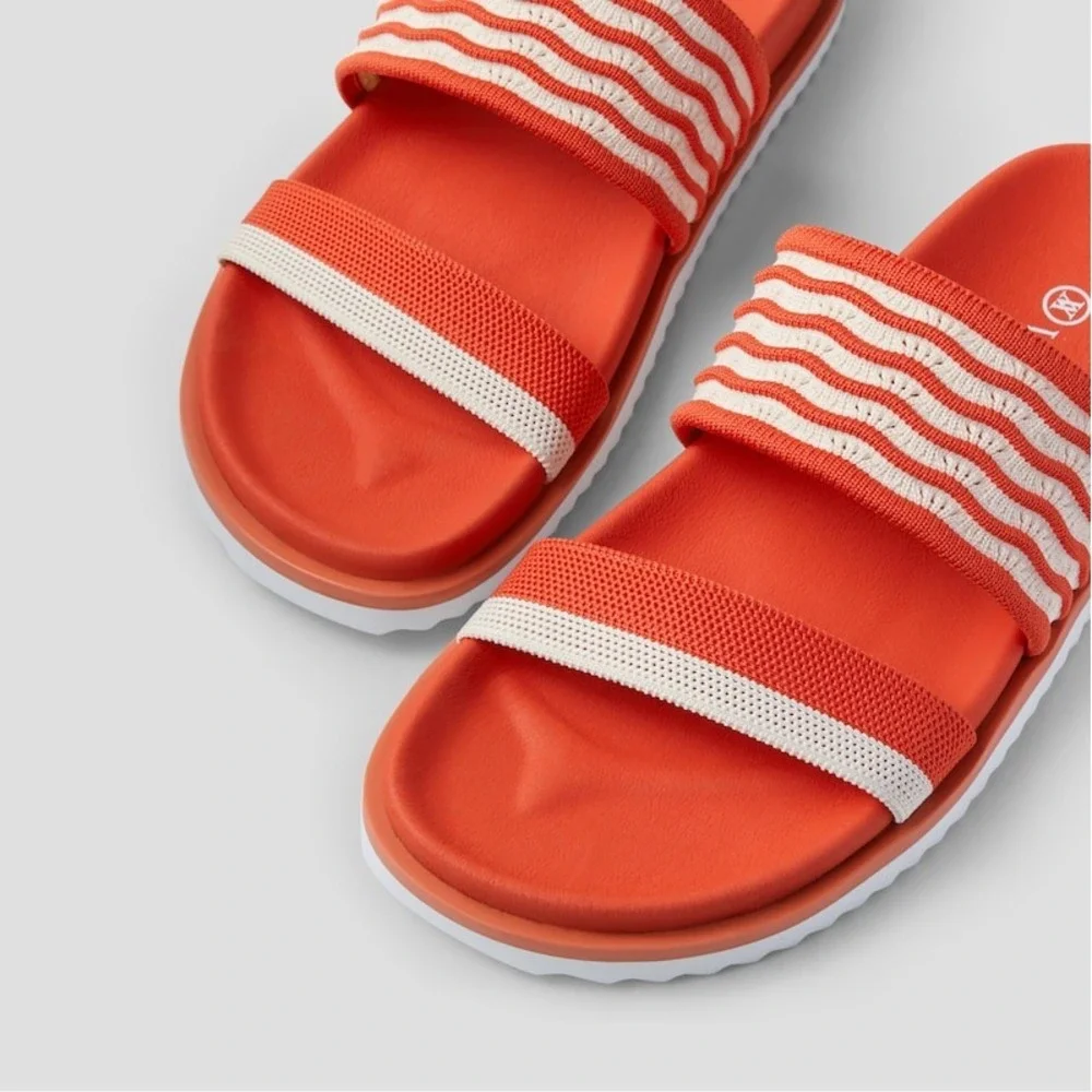 VIVAIA Double Straps Slide Sandals (Naina) | NWT - EU‎ 37 / US 6.5